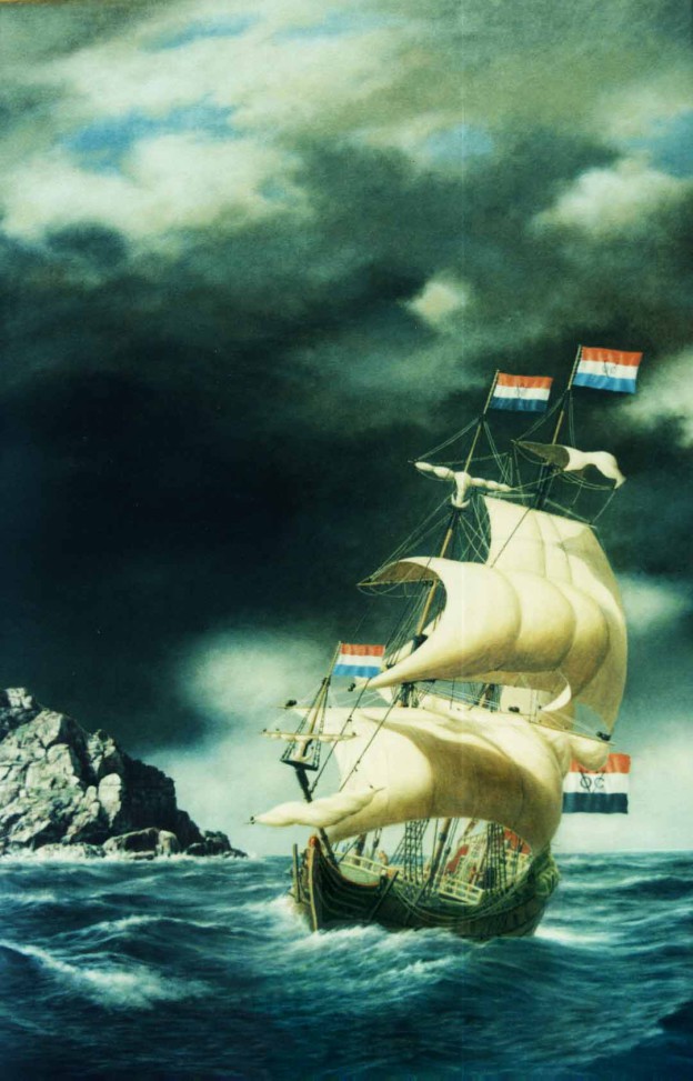 East Indiaman Rounding the Cape